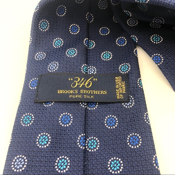 Brooks Brothers - Navy tie - Picture 3 of 3